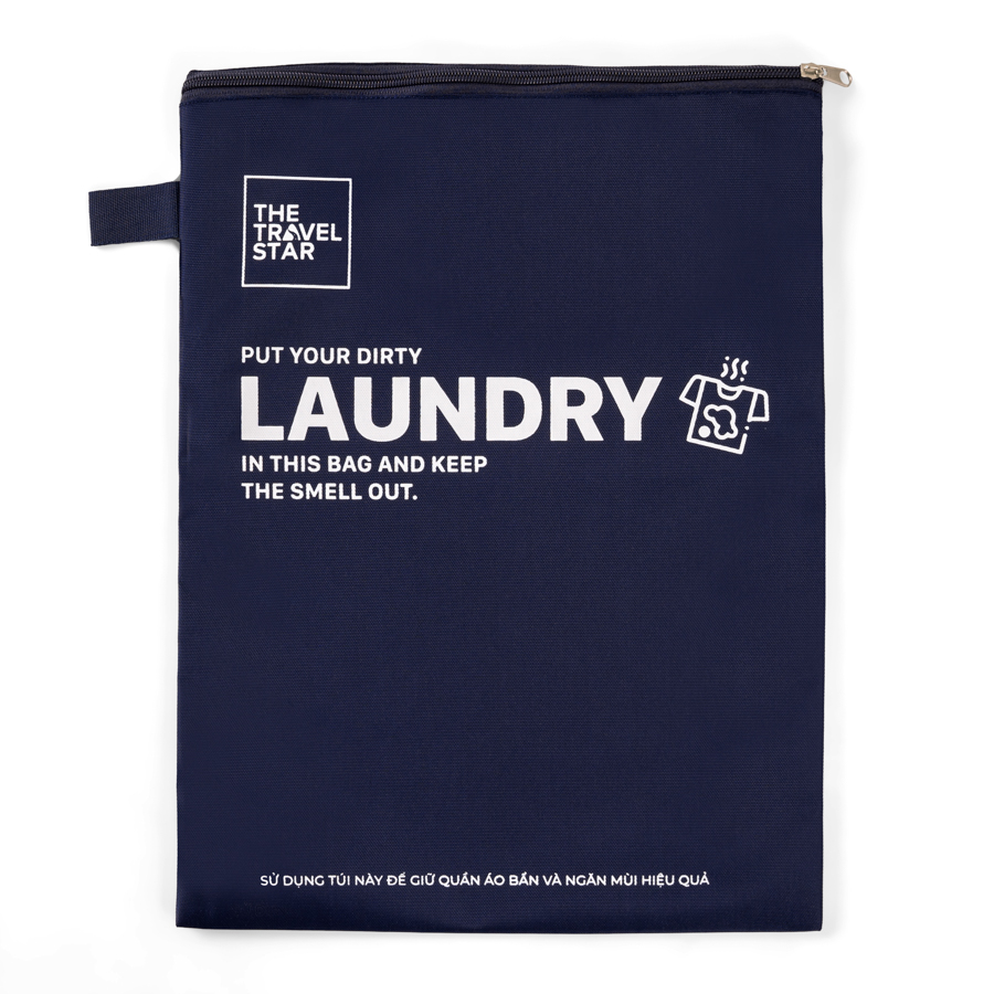 The Travel Star Laundry Bag S Blue