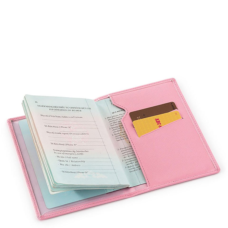 Anse Passport Cover La301 S Pink