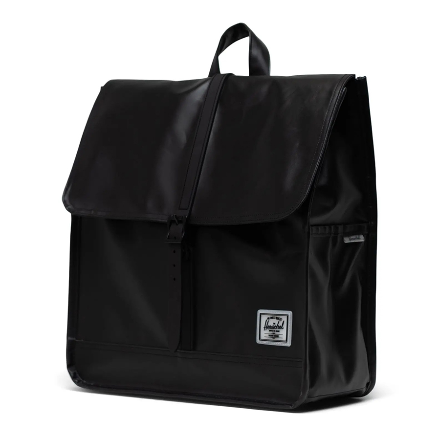 Herschel City Weather Resistant Mid Volume Backpack S Black