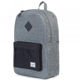 Balo Herschel Heritage Standard 15" Backpack M Black Crosshatch/Black