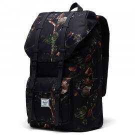 Balo Herschel Little America Standard 15" Backpack M Black/Saddle Brown