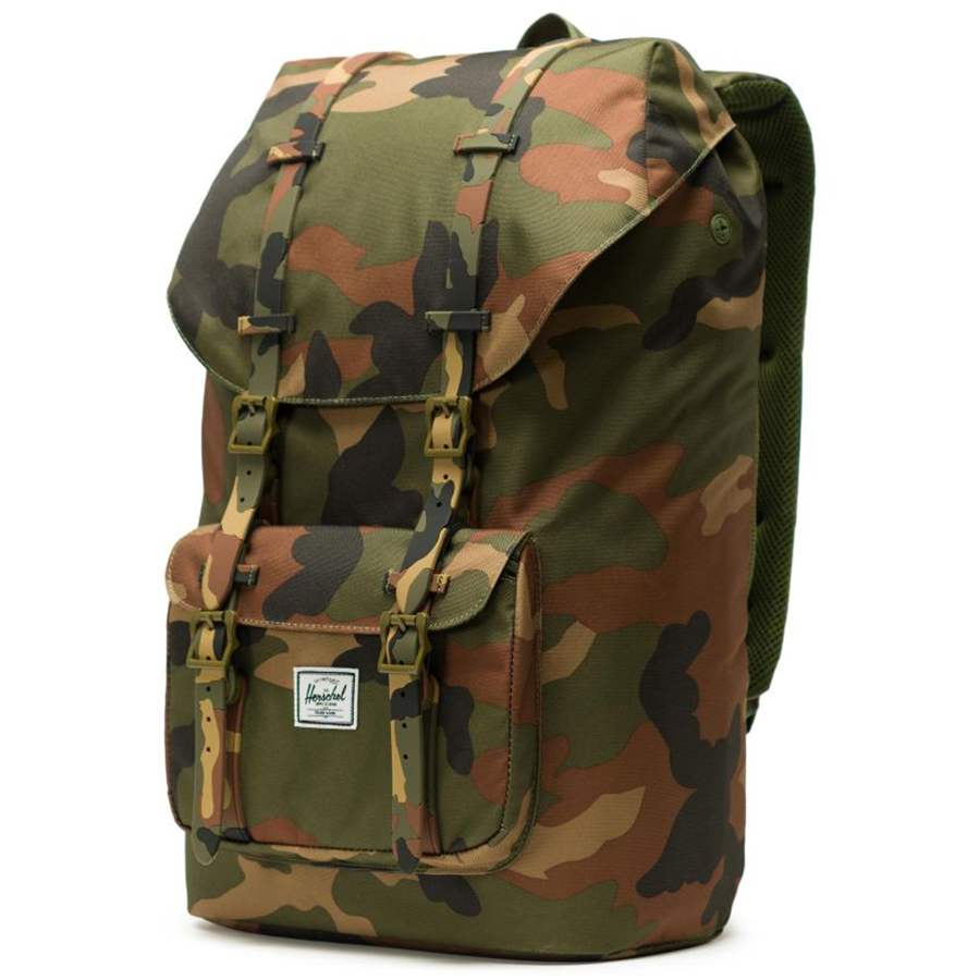 Herschel Little America Standard 15" Backpack M Woodland Camo