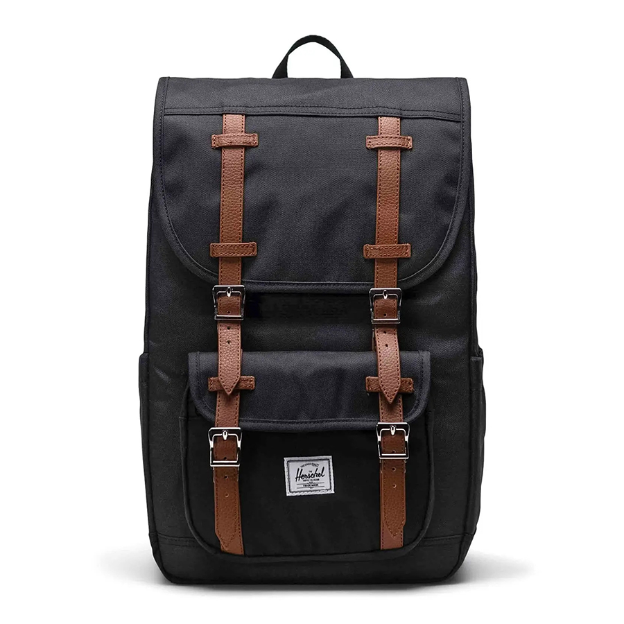 Herschel Little America Tm Mid - Volume 13" Backpack S Black Tonal