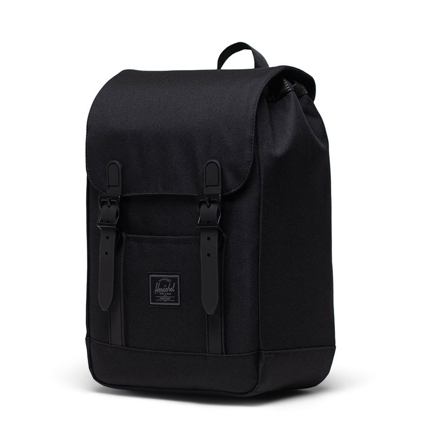 Balo Herschel Retreat TM Mini Backpack XS Black Tonal