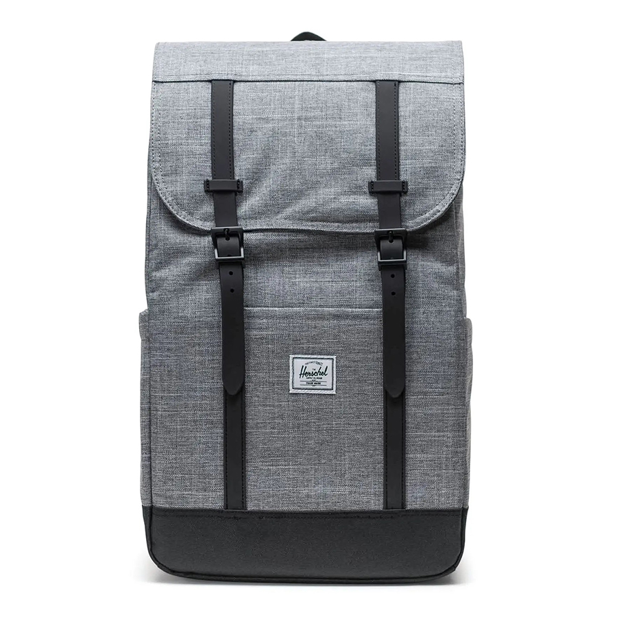 Herschel Retreat Tm Standard 15" Backpack M Raven Crosshatch