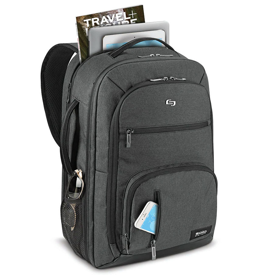 Balo Solo Grand Travel TSA 17" UBN780-10 Backpack L Black
