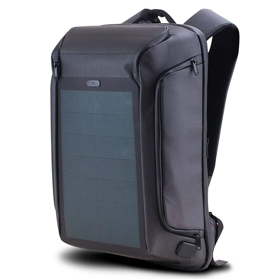 Balo Beam Backpack Solar Power Backpack K9386W M Black