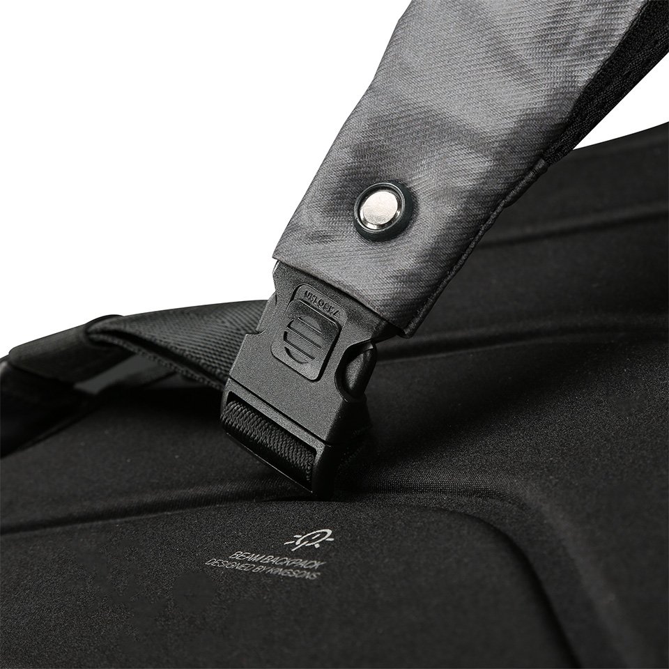Balo Beam Backpack Solar Power Backpack K9386W M Black