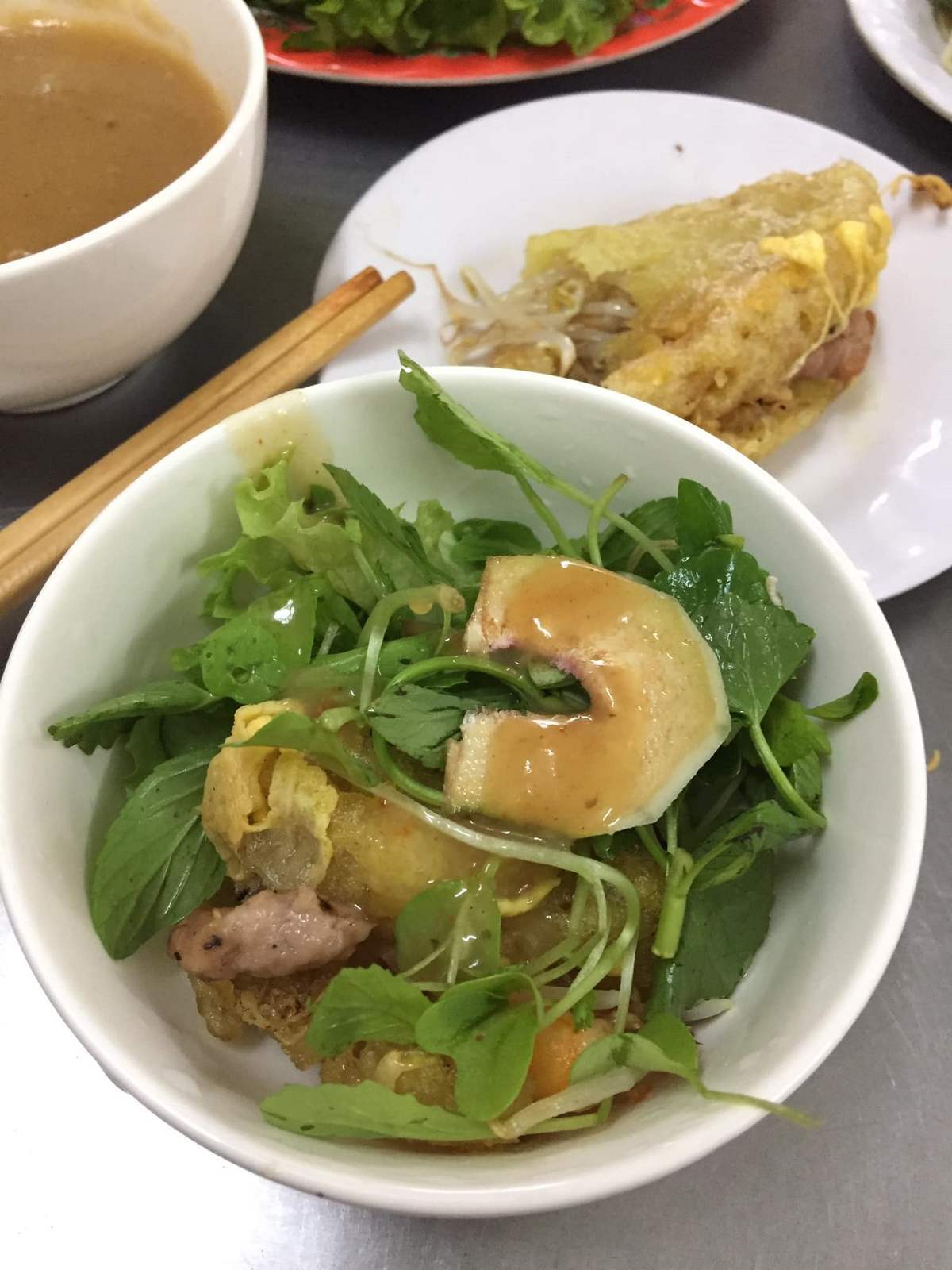 Bánh khoái Đinh Tiên Hoàng - Cảm nhận vị ngon bánh khoái xứ Huế 40 năm tuổi 9