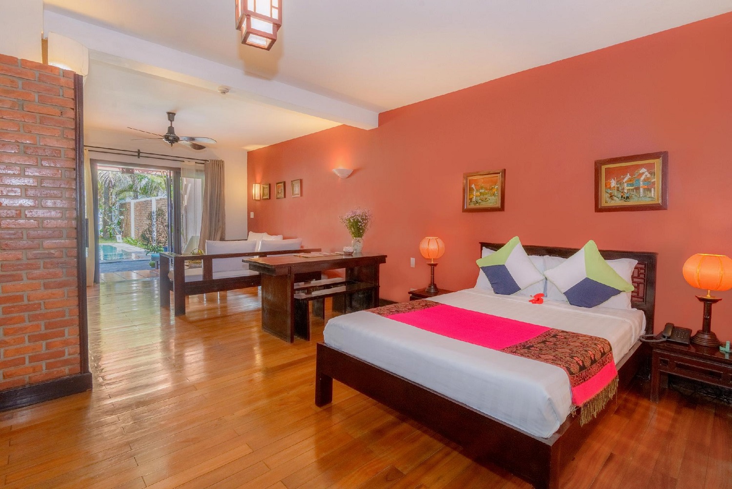 Le Belhamy Resort and Spa Khu nghi duong 4 sao nam canh bai bien Ha My xinh dep 03 1620077289