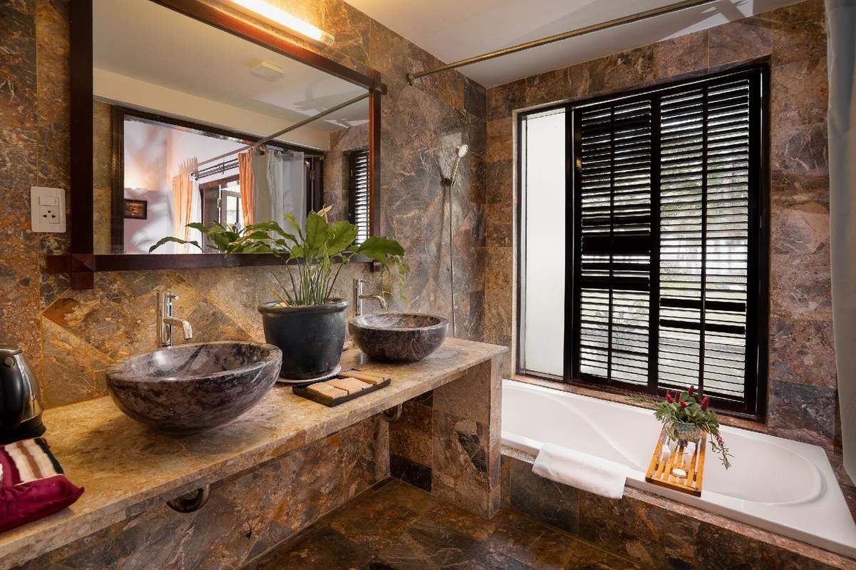 Le Belhamy Resort and Spa Khu nghi duong 4 sao nam canh bai bien Ha My xinh dep 15 1620077291