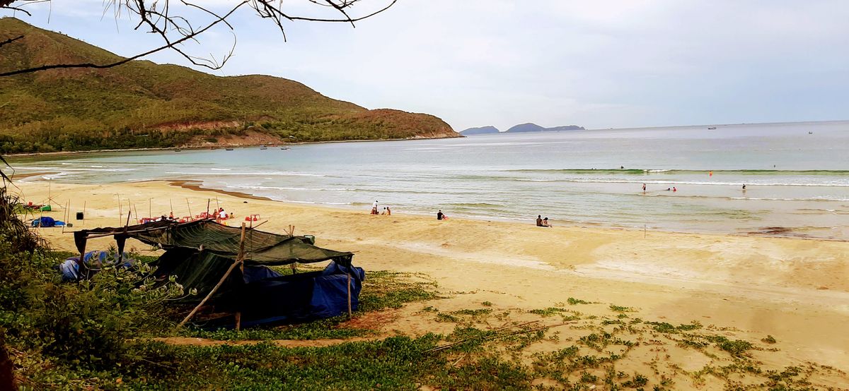 With the peaceful wild beauty of a small coastal fishing village, Bai Dai Beach has not had much human impact yet.
