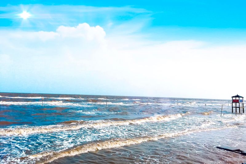 Biển Cồn Bửng Bến Tre nổi tiếng với nét đẹp thuần tự nhiên 2