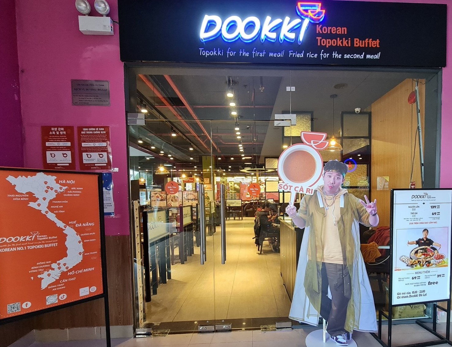 Buffet Dookki Đà Lạt - Khám phá thiên đường ẩm thực Hàn Quốc tại Đà Lạt 2
