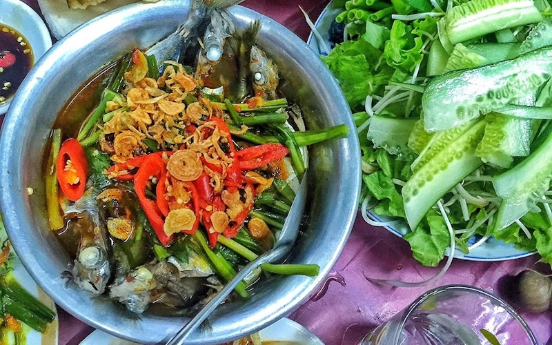 Top 7 quán cá nục hấp cuốn bánh tráng hấp dẫn tại Đà thành 3