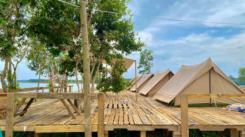 Chill cùng trải nghiệm camping Hồ Trị An với khung cảnh lãng mạn bồng bềnh 12