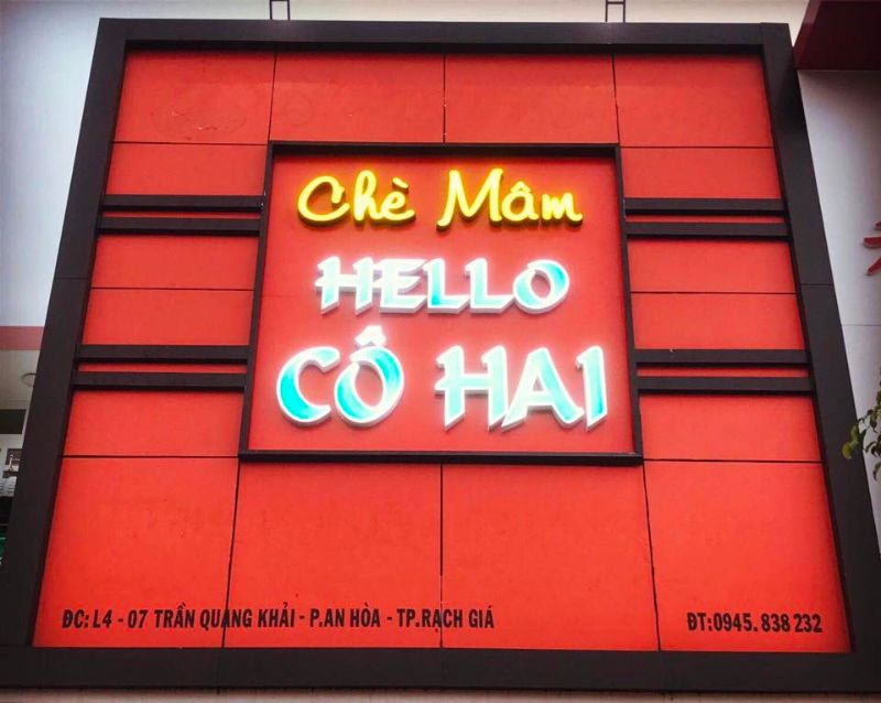 Chè Mâm Hello Cô Hai, điểm ăn vặt dành cho hội mê đồ ngọt 2