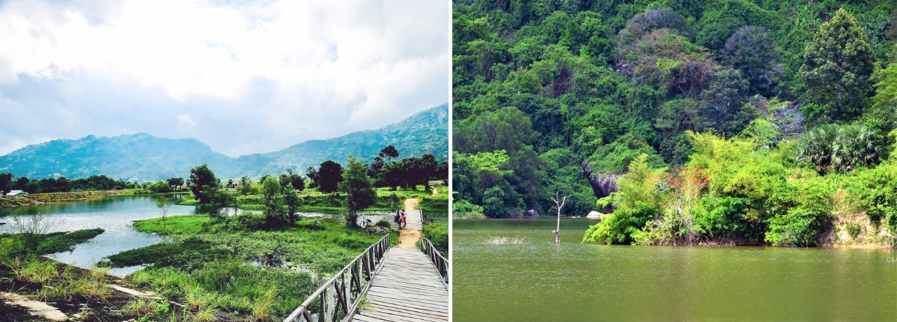 Hồ Ô Thum Tuyệt tình cốc với vẻ đẹp thơ mộng tại An Giang #1 Hồ Ô Thum Tuyệt tình cốc với vẻ đẹp thơ mộng tại An Giang