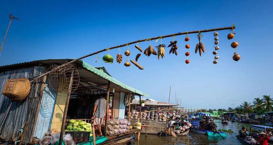 Chợ nổi Cà Mau, nét độc đáo của miền Tây sông nước 6