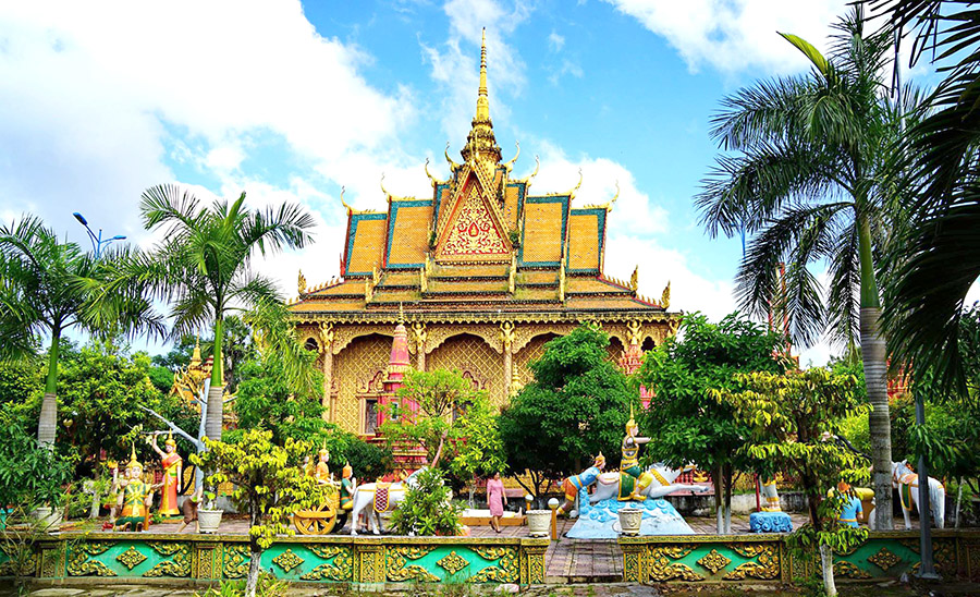 Chùa Monivongsa Bopharam, ngôi chùa Khmer độc đáo của Phật giáo Nam tông 2