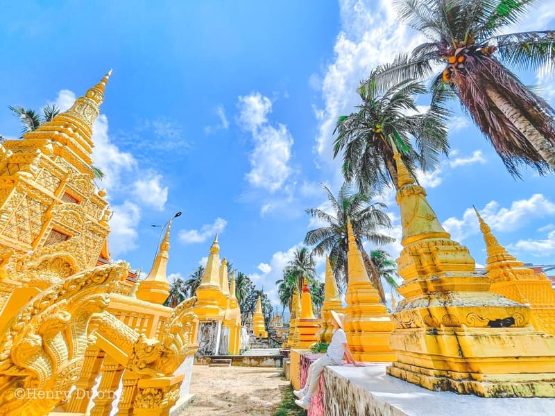 Chùa Prey Veng An Giang, không gian Phật giáo ấn tượng 2
