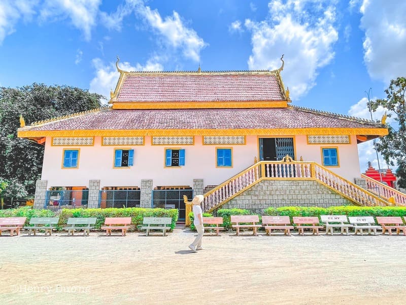 Chùa Prey Veng An Giang, không gian Phật giáo ấn tượng 4