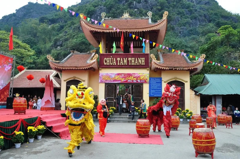 Đến xứ Lạng khám phá đệ nhất bát cảnh chùa Tam Thanh 6