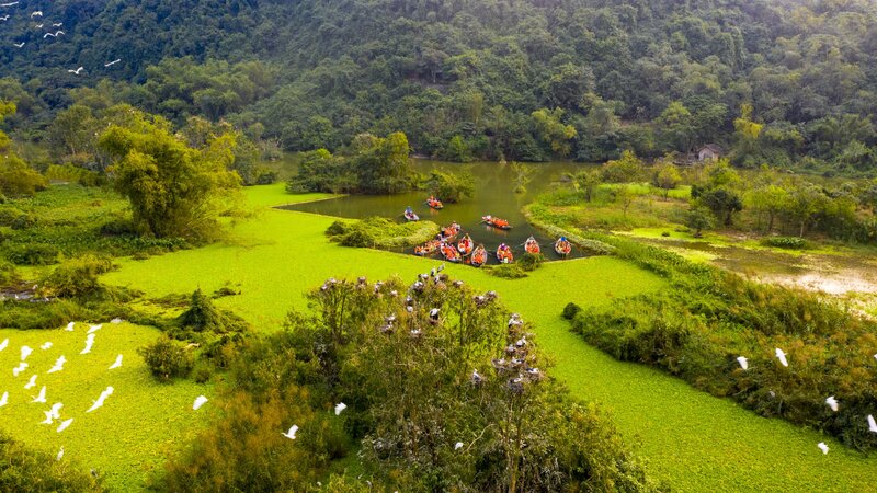 Có một Thung Nham với vẻ đẹp rạng ngời trong khu Danh thắng Tràng An 4