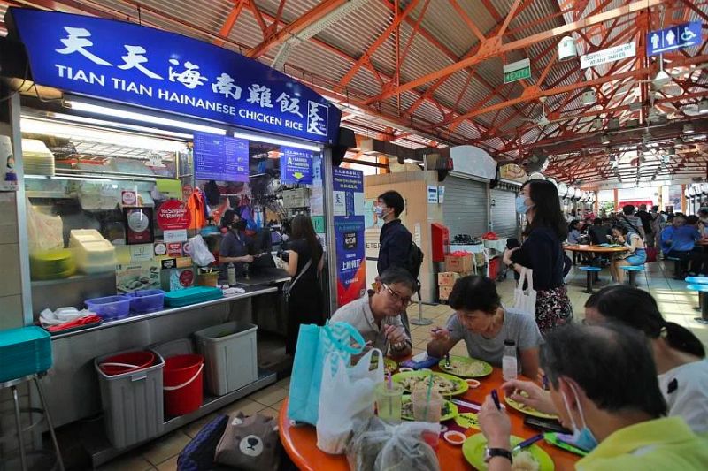 Trải nghiệm món cơm gà Kampong đặc sản Singapore 4