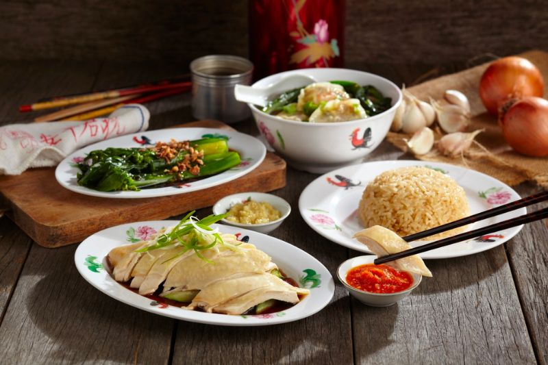 Trải nghiệm món cơm gà Kampong đặc sản Singapore 6