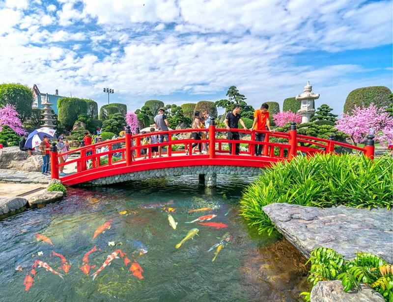 Đến công viên Cá Koi chiêm ngưỡng khu vườn Nhật Bản giữa lòng Sài Gòn 6