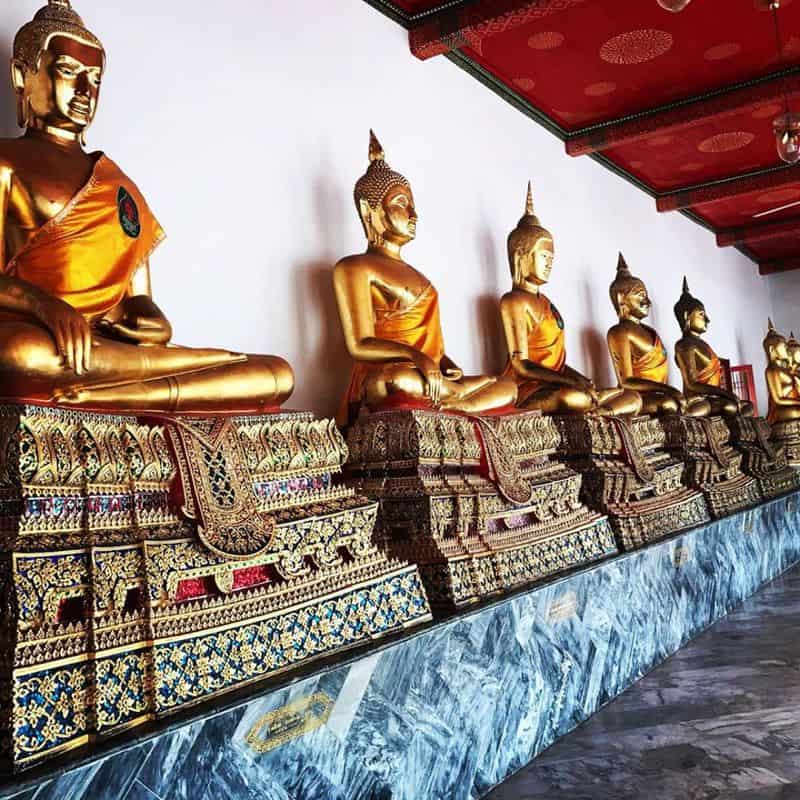 Đến Wat Pho chiêm bái tượng Phật dát vàng khổng lồ 8