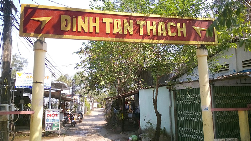 Đình Tân Thạch Bến Tre và lối kiến trúc truyền thống lâu đời 2