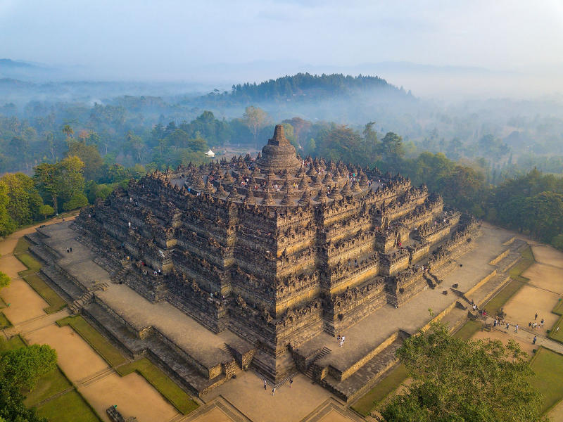 Chiêm ngưỡng đền Borobudur tinh xảo trong từng nét chạm khắc 3
