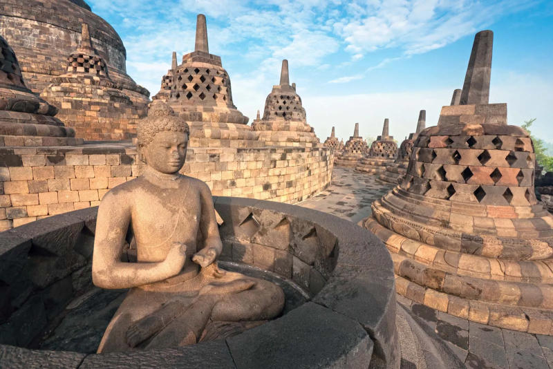 Chiêm ngưỡng đền Borobudur tinh xảo trong từng nét chạm khắc 8