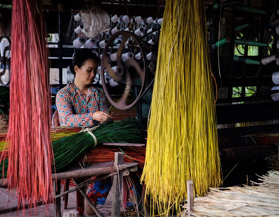 Ghé tham quan làng nghề dệt chiếu Tân Duyệt nổi tiếng ở Cà Mau 4