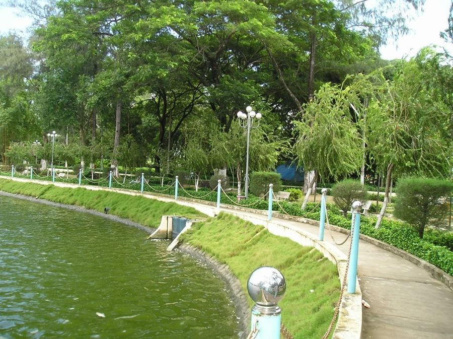 Hồ nước ngọt Sóc Trăng, không gian xanh giữa trung tâm thành phố 5