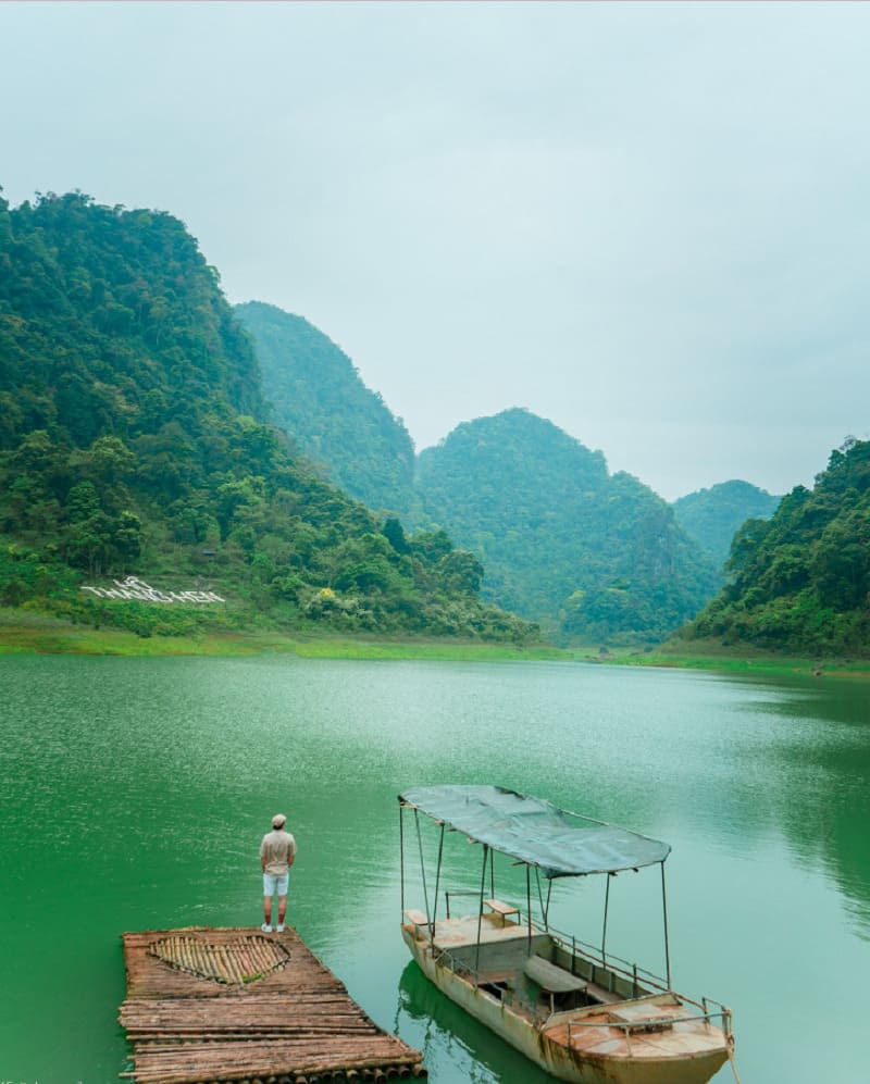 Hồ Thang Hen, thắng cảnh Cao Bằng khoe sắc giữa núi rừng 5
