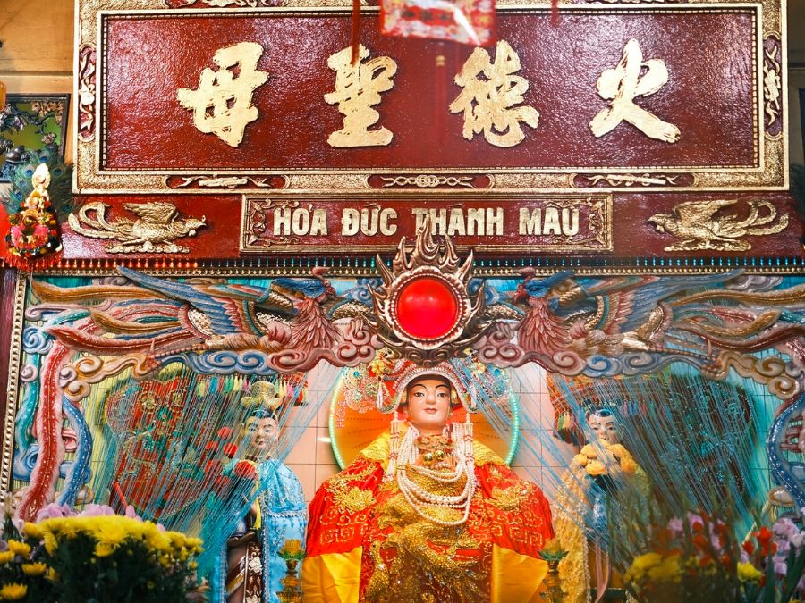 Hỏa Đức Tự Sóc Trăng, độc đáo ngôi chùa miền Tây không thờ Phật 4