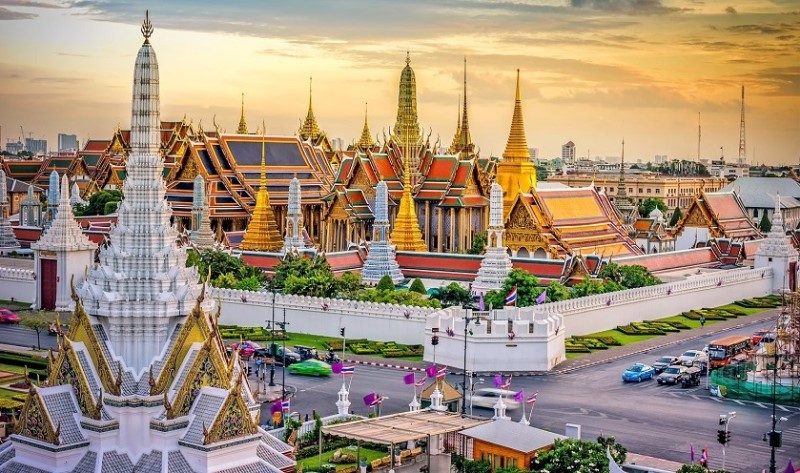 Hoàng cung Thái Lan, đỉnh cao của kiến trúc xứ Chùa Vàng 2