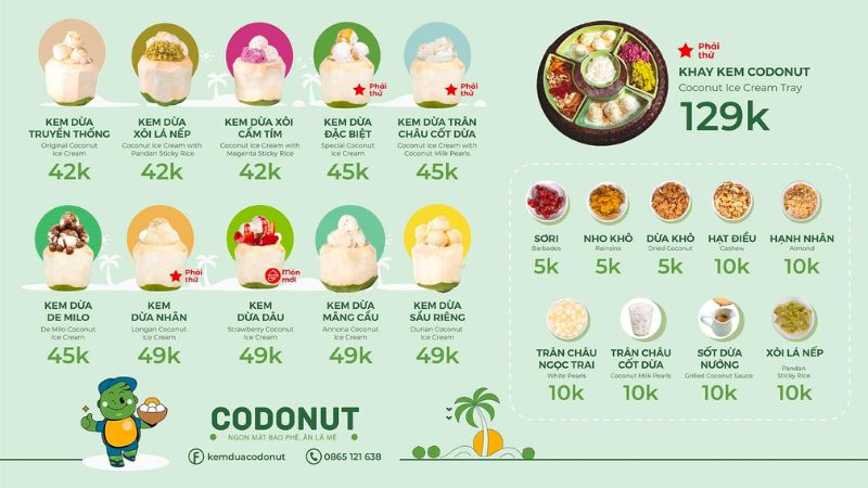 Top 6 địa chỉ thưởng thức kem Côn Đảo dừa đất ngay tại Hà Nội 5