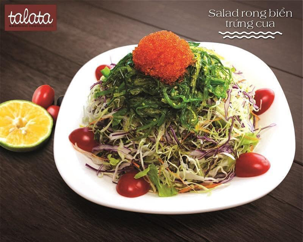 Menu Talata Khám phá ẩm thực tại chuỗi nhà hàng hải sản Talata Seafood Restaurant