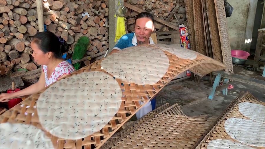 Khám phá làng nghề bánh tráng Mỹ Lồng, nét đẹp truyền thống tại xứ dừa 4