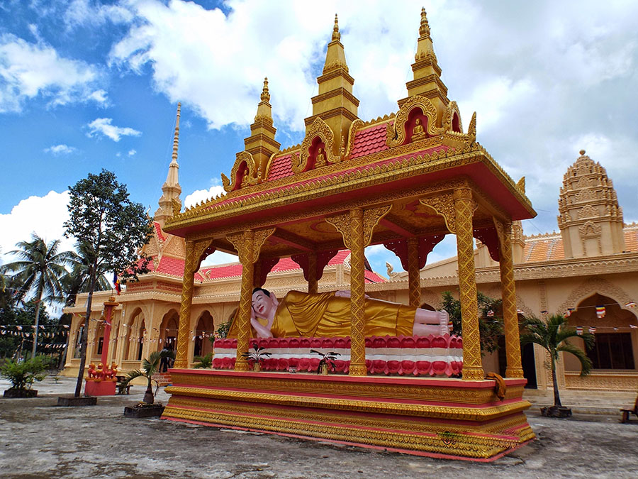 Khám phá vẻ đẹp chùa Kos Tung đậm chất văn hóa Khmer 3