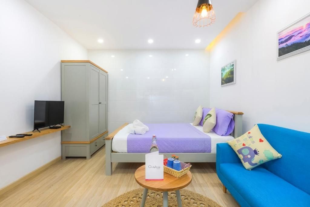 Không gian nhẹ nhàng ấm cúng của MayMay Da Lat Apartments 8