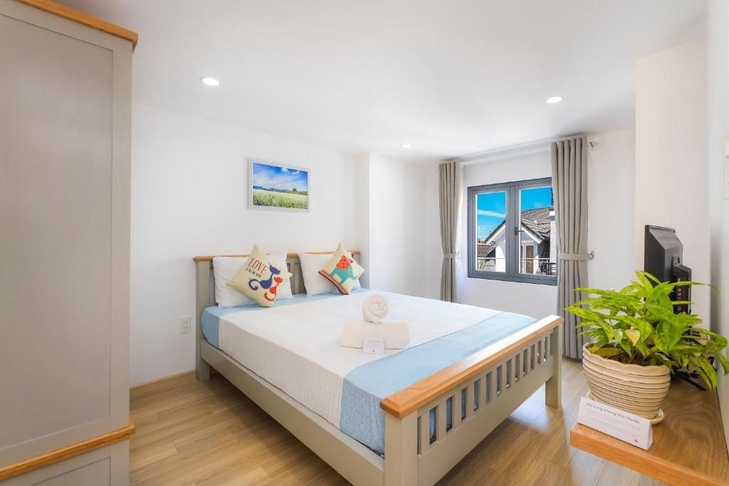Không gian nhẹ nhàng ấm cúng của MayMay Da Lat Apartments 9