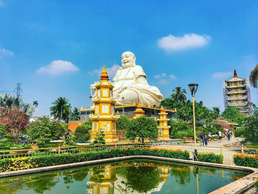 Kiến trúc Chùa Vĩnh Tràng Tiền Giang đậm chất Phật giáo tại Đông Nam Bộ 6