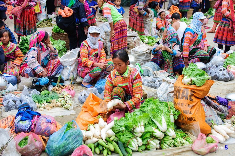 Mountain market. Горы и рынки. Там Кок Вьетнам. Рынок во Вьетнаме фото. Traditional Market.