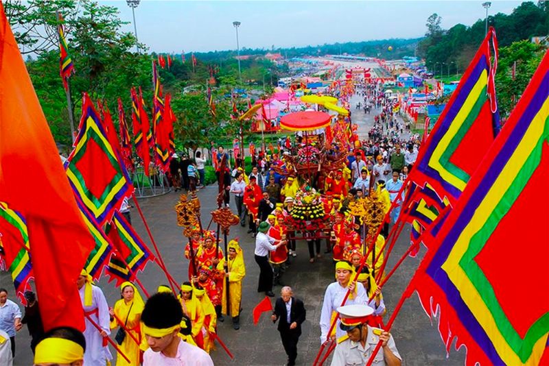 Lễ hội Giỗ Tổ Hùng Vương thu hút đông đảo tín đồ du lịch 3