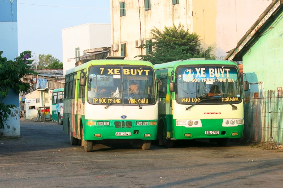 Lộ trình tuyến xe bus tại Sóc Trăng thuận tiện cho việc di chuyển 4
